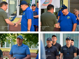 У Краматорську Гончаренко привітав рятувальників з професійним святом