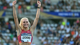 Юлія Левченко з Бахмута завоювала титул чемпіонки України зі стрибків у висоту