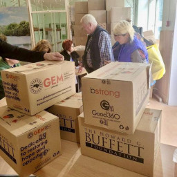 Гуманітарна підтримка для родин військовослужбовців у Краматорську