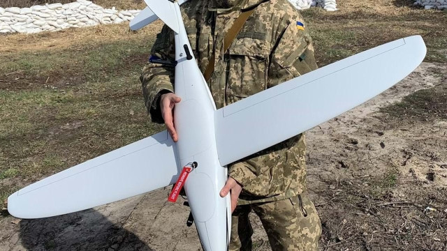 На Донеччині росіяни тараном збили данський розвідувальний дрон RQ-35