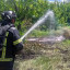 Вогонь охопив понад 3 га сухостію у Слов'янській та Черкаській громадах