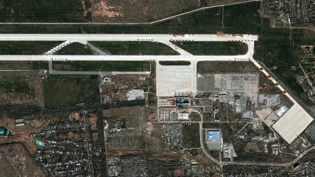 У Донецьку розширюють базу для запуску "Шахедів" - аналіз супутникових знімків