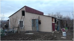 В район н.п. Лутугино во время пожара погиб мужчина