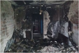 В н.п. Ровеньки во время пожара в малосемейном общежитии пострадали три человека