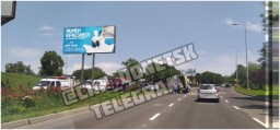 В Донецке пострадал водитель автомобиля врезавшегося в ограждение