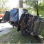 В н.п. Кадиевка погиб водитель авто, врезавшегося в дерево и бетонную опору