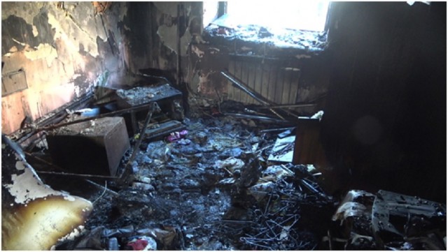 В Луганске сгорел комиссионный магазин