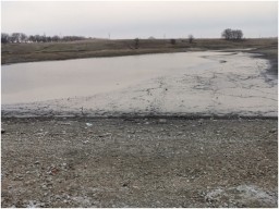 В Макеевке резко обмелели два крупных водоема