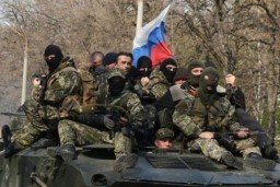 Боевики «ЛНР» стягивают БТРы и БМП в н.п. Калиново