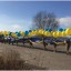 Над Горловкой волонтеры запустили украинский флаг