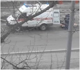 В Донецке возле радиорынка на улице умер мужчина