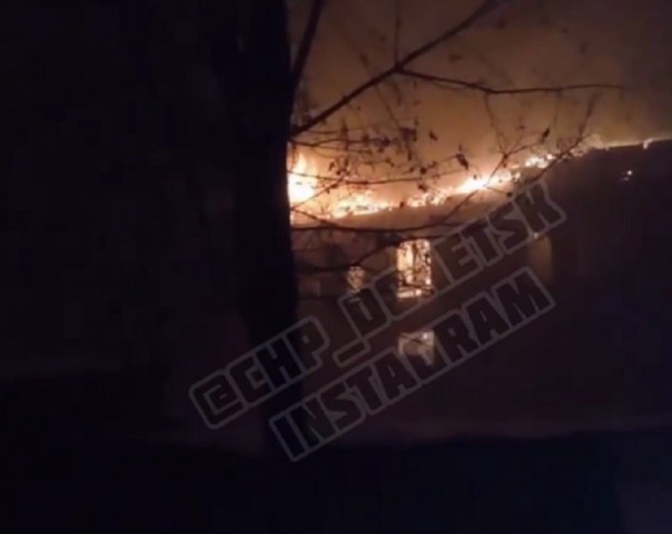 В Макеевке и Донецке во время пожаров погибли люди