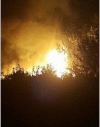 В Луганске произошли два крупных пожара
