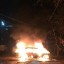 В Луганске на квартале Жукова сожгли легковой автомобиль