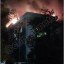 В Донецке горит здание поликлиники на Киевском проспекте