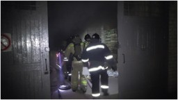 В Луганске горел склад с алкогольными напитками