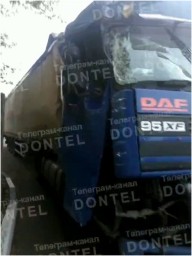 В Донецке произошло масштабное ДТП с участием фуры и нескольких легковых авто