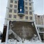 В Донецке обвалился козырек над входом в отель «Европа»