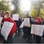 В Донецке перед офисом наблюдателей СММ ОБСЕ устроили «протест»