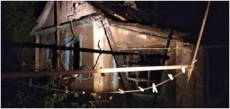 В н.п.Краснодон во время пожара погиб мужчина