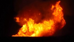 В н.п. Кировск на магистральном газопроводе произошел взрыв