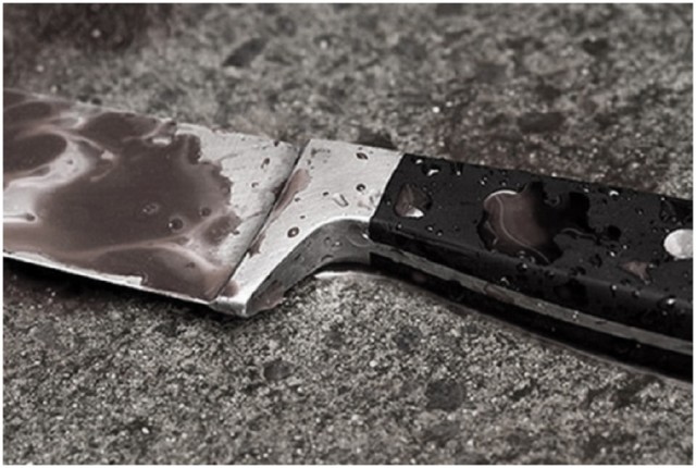 В Енакиево мужчина ударил знакомого ножом в живот