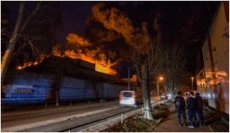 Дончане считают, что к пожару на мясокомбинате причастны боевики «ДНР»