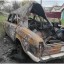 В Должанске полностью сгорел автомобиль и сильно пострадал мужчина