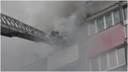 В Луганске горела девятиэтажка, а в н.п. Чернухино и Николаевка при пожарах погибли люди