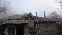 В Луганске во время пожара в доме погиб гость и пострадал хозяин