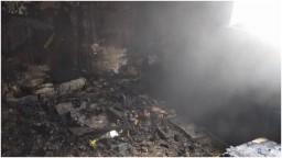 В н.п. Красный Кут во время пожара в жилом доме погиб мужчина
