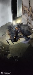 В Горловке в здании на улице Катеринича обнаружен обгоревший труп неизвестного