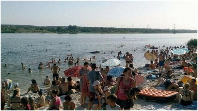В «ДНР» признали, что купание в водоеме «Донецкое море» опасно